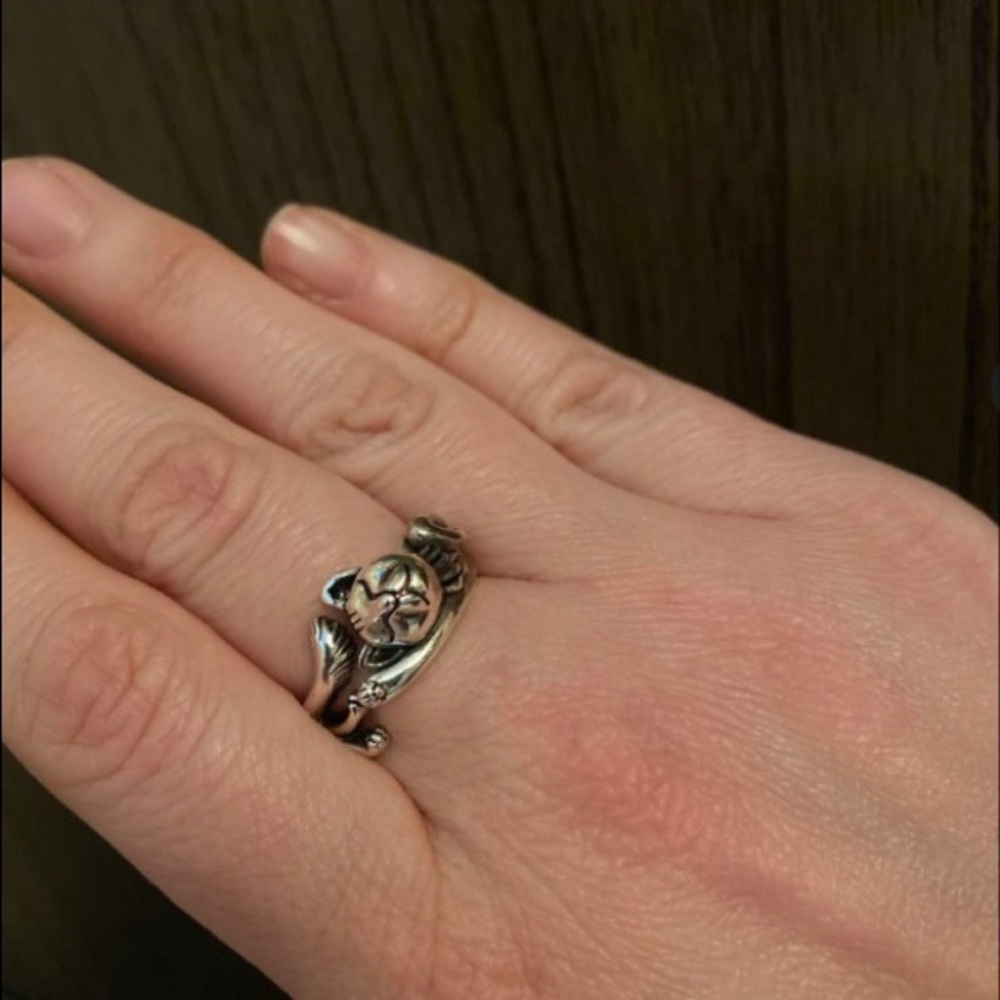 Sleeping kitty ring - Picture 6 of 10
